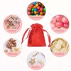 Unique Bargains Satin Drawstring Party Favor Bags Gift Bags for Birthday Candy - 4 of 4