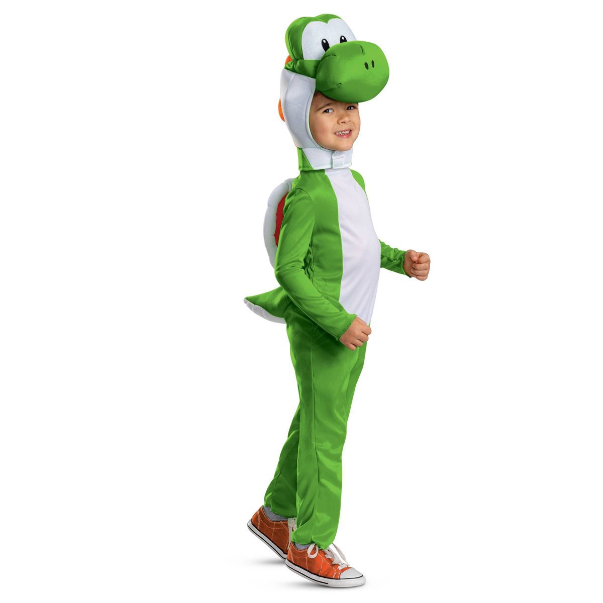 Nintendo Infant and Toddler Super Mario Bros. Yoshi Costume Jumpsuit - thumbnail 5