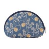 Signare USA Jane Austen Blue Cosmetic Make Up Bag - 4 of 4