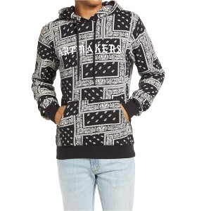 Elevenparis Mens Bandana Print Hoodie Sweatshirt - 1 of 1