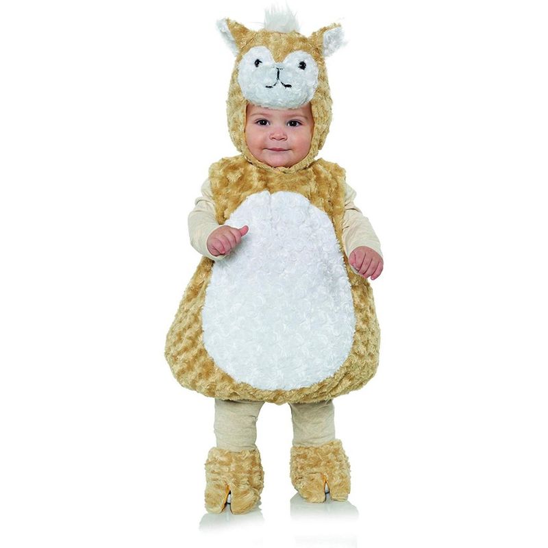 Underwraps Costumes Llama Belly Babies Toddler Costume, 1 of 2