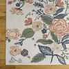 Hauteloom Ponto Cream & Blue Floral Area Rug - 4 of 4
