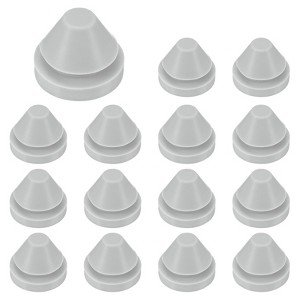 Unique Bargains M Silicone Waterproof Durable Multipurpose Mechanical Fasteners Gray - 1 of 4