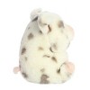 Aurora Mini Periwinkle Pig Rolly Pet Round Stuffed Animal White 5.5" - image 3 of 4