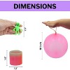 4E’s Novelty 108 PCS Party Favor Set – 36 Punch Balloons, 36 Mini Coil Springs, 36 Stretchy Bendable Men, Birthday Prize Box, Classroom Fidget Toys - 3 of 4