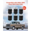 VEVOR Body Mount Bushing Kit, Compatible with 1980-1998 Ford F150 F250 F350, 62 PCS Polyurethane Body Mount Kit, Quick Replacement, Black - 3 of 4
