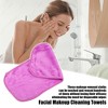 Unique Bargains Reusable Washable Makeup Removal Cleaning Cloth 16''x8'' 2pcs - 2 of 4