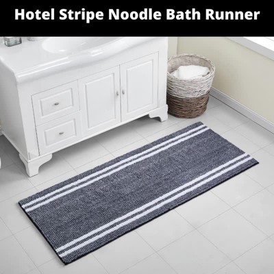 20x60 Home Heathered Hotel Bath Rug Runner Gray - Vcny : Target