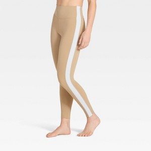 Women's Everyday Soft High-Rise Piped 7/8 Leggings - All In Motion™ - 1 of 4