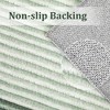 Modern Abstract Area Rug Machine Washable Rug for Living Room, Non-Slip Non Shedding Gradient Soft Carpet, Low Pile Indoor Foldable Printed Rug - 2 of 4