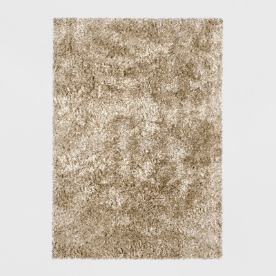 Champagne Shag Tufted Area Rug - Project 62™