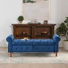 NicBex Tufted Button Pull-Open Top Ottoman Bench with Rolled Arms,Upholstered Storage Ottoman for Bedroom - 2 of 4