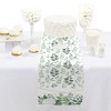 Big Dot of Happiness Boho Botanical - Petite Greenery Party Paper Table Runner - 12 x 60 inches - 2 of 4