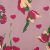 16"x16" Valentine's Day Love in The Garden Square Throw Pillow Romantic Purple - e by design - 2 of 4