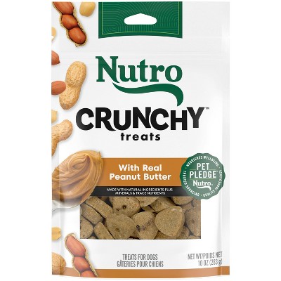 Nutro Peanut Butter Flavor Crunchy Training Treats Dog Treats
