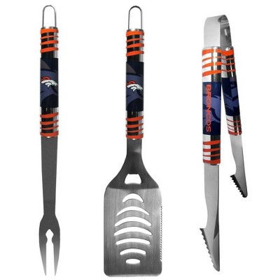 NFL Denver Broncos Tailgater BBQ Set 3pc