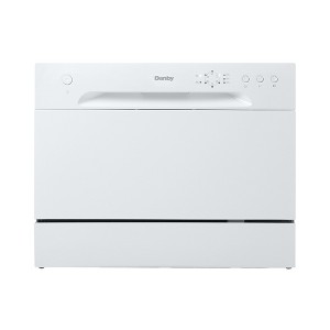 Danby 6 Place Setting Countertop Dishwasher in White DDW621WDB - 1 of 4