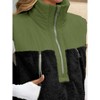 Imily Bela Women Winter Sleeveless Jacket Vest with Contrast Color Pockets Casual Outerwear - 3 of 4