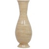 Uniquewise Tall Modern Decorative Floor Vase: Handmade, Natural Bamboo Finish, Contemporary Home Décor, Handcrafted Bamboo - 3 of 4