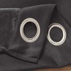 Olivia Gray Anchorage Blackout Grommet Panel Set - 4-Piece - 37x84", Charcoal - 2 of 4