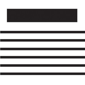 Ashley Productions® Mini Magnetic Magi-Strips, Black, 24 Feet Per Pack, 6 Packs - 1 of 3