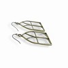 sanctuaire Stained Glass Statement Earrings Antique Gold - 4 of 4