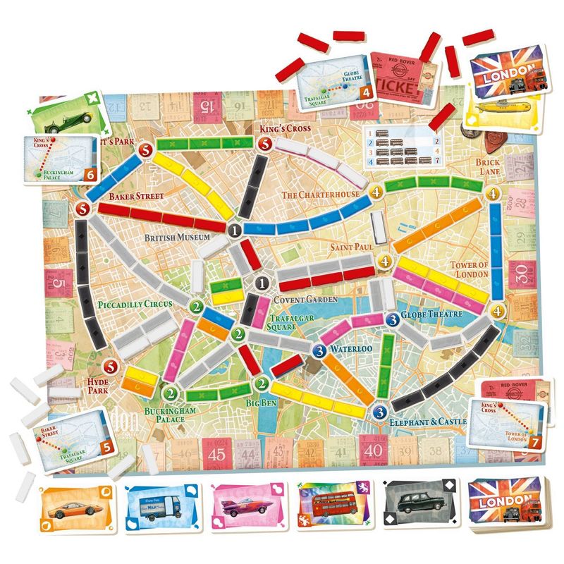 Ticket to Ride Game: London, 4 of 7
