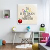 Stupell Industries Teaching Is To Touch Lives Forever Phrase, 36" x 36" - 2 of 4