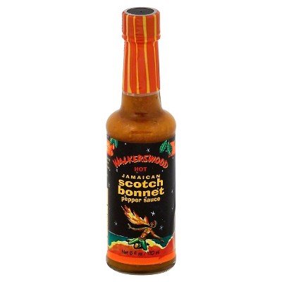 Walkerswood Hot Jamaican Scotch Bonnet Pepper Sauce 6oz