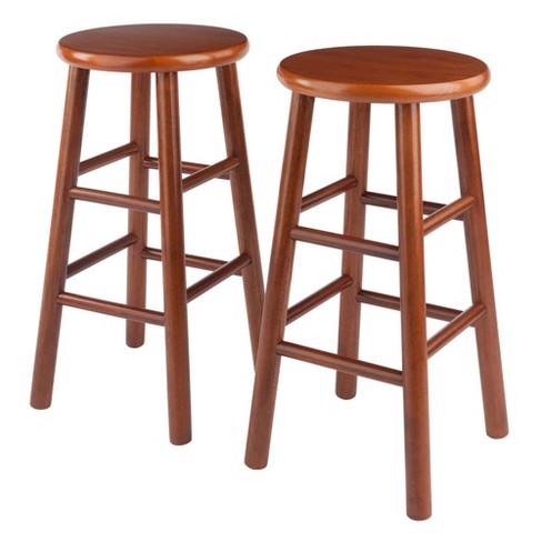 2pc 24 Tabby Counter Height Barstools, Counter Height Swivel Bar Stools Set Of 4