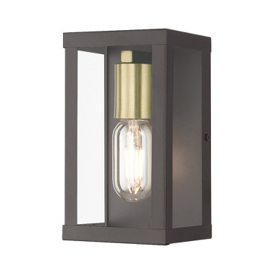 Livex Lighting Gaffney 1 - Light Wall Light in  Bronze/Antique Gold