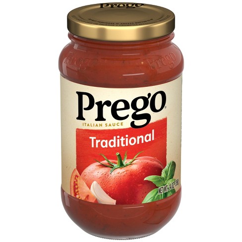 Prego Pasta Sauce Sauce Traditional Italian Tomato Sauce 14oz