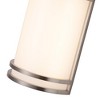 C Cattleya 1-Light Brushed Nickel Aluminum 15-Watt LED Radar Sensor Outdoor Wall Light with Acrylic Shade - 4 of 4