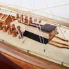 Sailboat Model – 48.5 Inch Wooden Endeavour Replica – Nautical Home Decor Display By Old Modern Handicrafts - 3 of 4