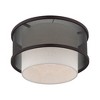 Livex Lighting Braddock 1 - Light Flush Mount in  Bronze - 2 of 4