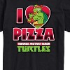 Men's - Teenage Mutant Ninja Turtles - I Love Pizza Short Sleeve Graphic T-Shirt - 2 of 4