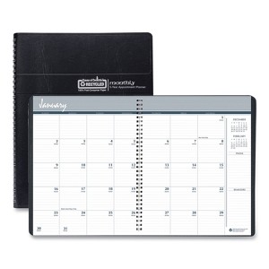 Recycled Monthly 5-Year/62-Month Planner, 11 x 8.5, Black Cover, 62-Month: Dec 2025 to Jan 2031 - 1 of 4