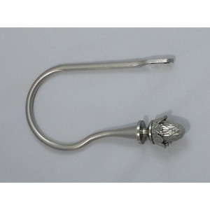 Zinc Acorn Window Curtain Drapery Holdback Tie-back - 5 Finishes - 1 of 1