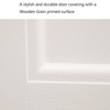 Lirago 8-Lite Clear Glass Fiberglass Front Doors - 36 in. x 80 in. Left-Hand Inswing with 4-9/16" White Primed Knock-Down Jamb - 4 of 4
