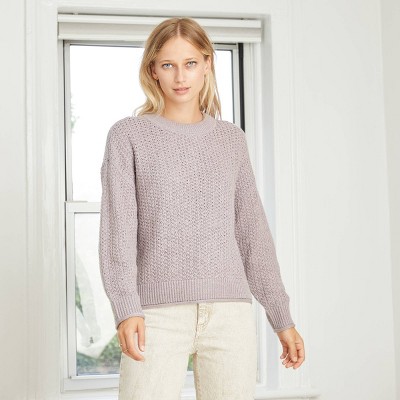 Women's Crewneck Pullover Sweater 
