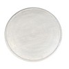 Royal Hampton 28" Artisanal Round Mango Wood Coffee Table, Intricate Diamond Lattice Cut Out Frame - 4 of 4