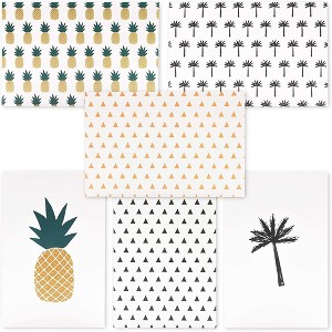 Best Paper Greetings 48-Pack Greeting Cards Blank Note with Envelopes for All Occasions, Various Pineapple & Palm Tree Designs, 4 x 6 Inches - 1 of 4
