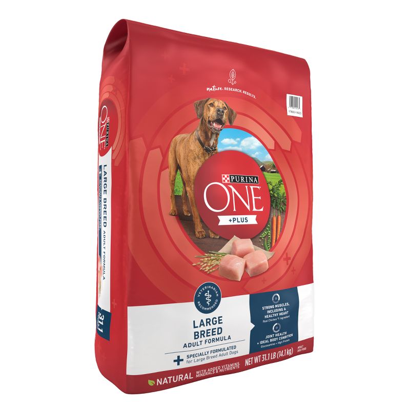 Purina ONE SmartBlend Large Breed Natural Dry Dog Food with Chicken, 5 of 8