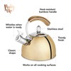 Pinky Up Presley Tea Kettle, Stainless Steel,70 oz - 2 of 4