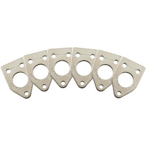 Graph Tech Ratio InvisoMatch Installation Plates (Pack of 6) Nickel - 1 of 1