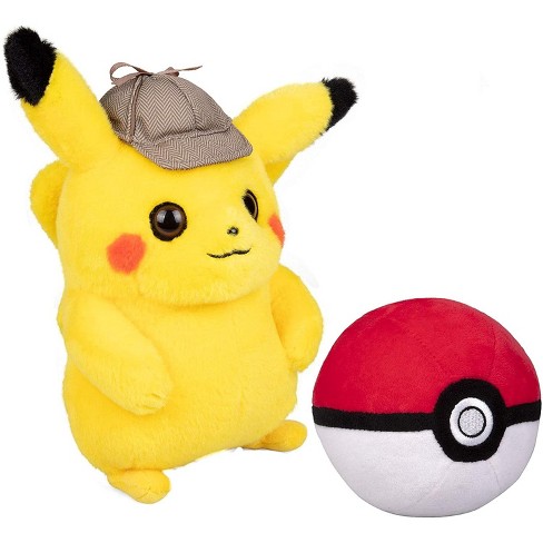 Peluche Détective Pikachu