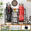 MOEPISY Organizer for Golf Bag and Equipment Accessories, Golf Organizer Stand - 2 of 4