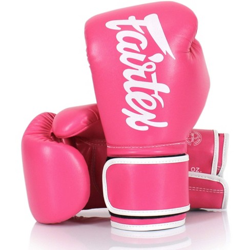 Fairtex BGV14 Pink/White Muay Thai Boxing Glove - image 1 of 4