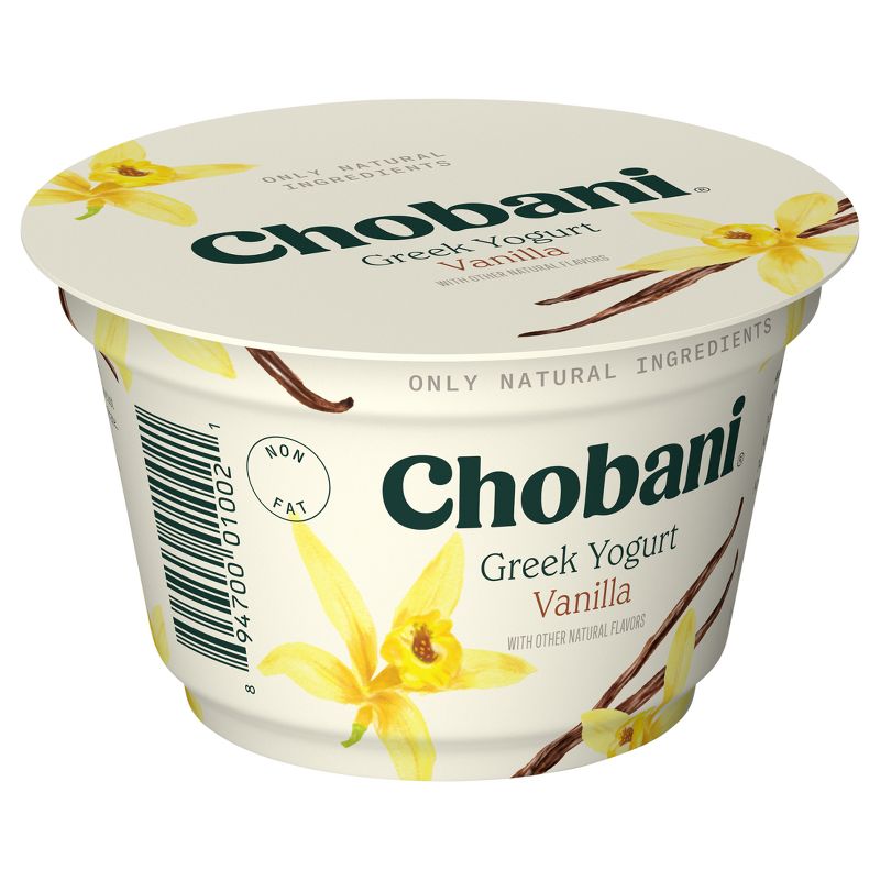 Chobani Vanilla Blended Nonfat Greek Yogurt - 5.3oz, 3 of 9