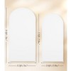 Wedding Arch Cover, Round Top Backdrop Stand Covers, 5.9ft+6.6ft Spandex Wedding Arch Stand Covers, for Birthday Party Banquet Decoration - 2 of 4